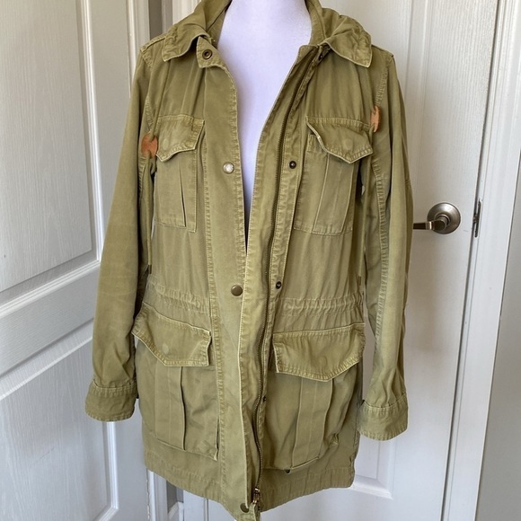 Women’s green J.Crew jacket. Size extra small in good condition. - Picture 6 of 16
